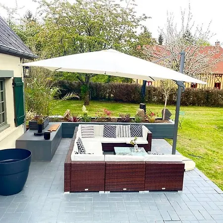 Maison Normande Sur Parc Arbore Ambiance Bucolique Vakantiehuis La Gonfriere