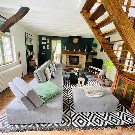 Vakantiehuis Maison Normande Sur Parc Arbore Ambiance Bucolique La Gonfriere