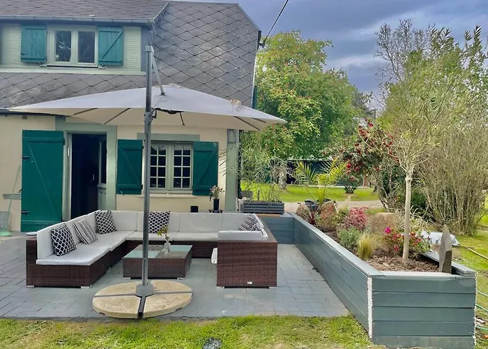 Maison Normande Sur Parc Arboré Ambiance Bucolique La Gonfriere