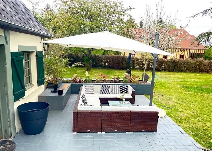 Maison Normande Sur Parc Arboré Ambiance Bucolique Сasa de vacaciones La Gonfriere