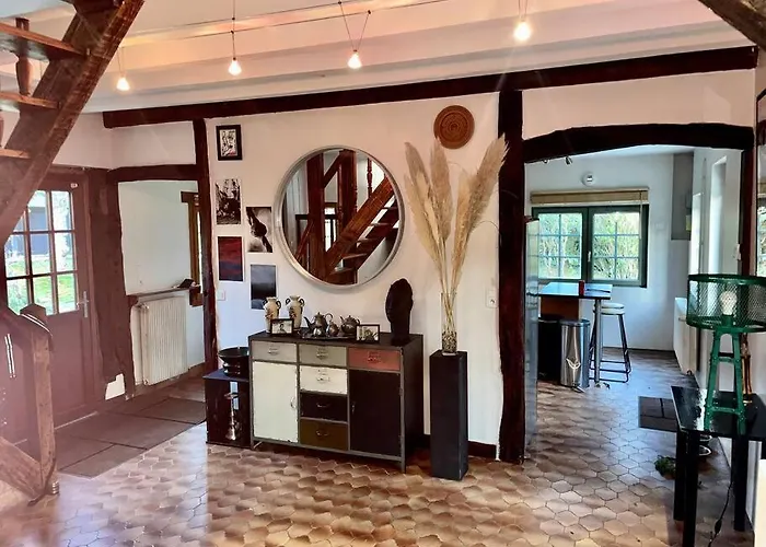 Сasa de vacaciones Maison Normande Sur Parc Arboré Ambiance Bucolique *