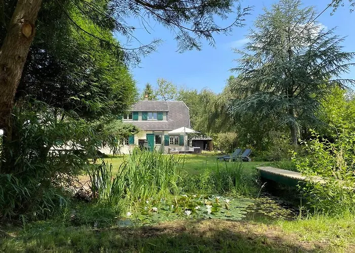 Maison Normande Sur Parc Arboré Ambiance Bucolique La Gonfriere
