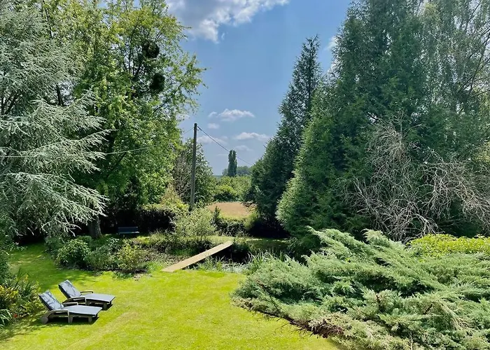 Maison Normande Sur Parc Arboré Ambiance Bucolique La Gonfriere