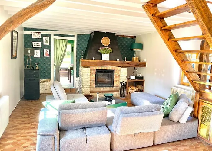 Maison Normande Sur Parc Arboré Ambiance Bucolique