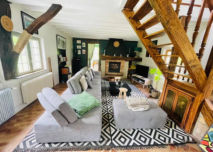 Сasa de vacaciones Maison Normande Sur Parc Arboré Ambiance Bucolique La Gonfriere